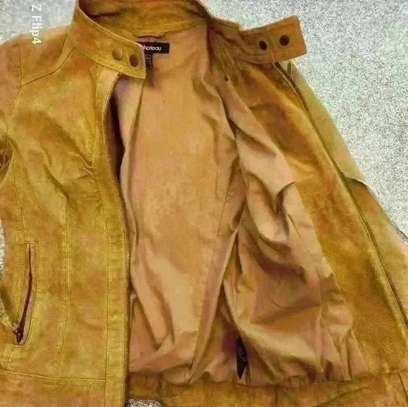 LE CHATEAU  GUENINE SUEDE JACKET - Picture 6 of 8